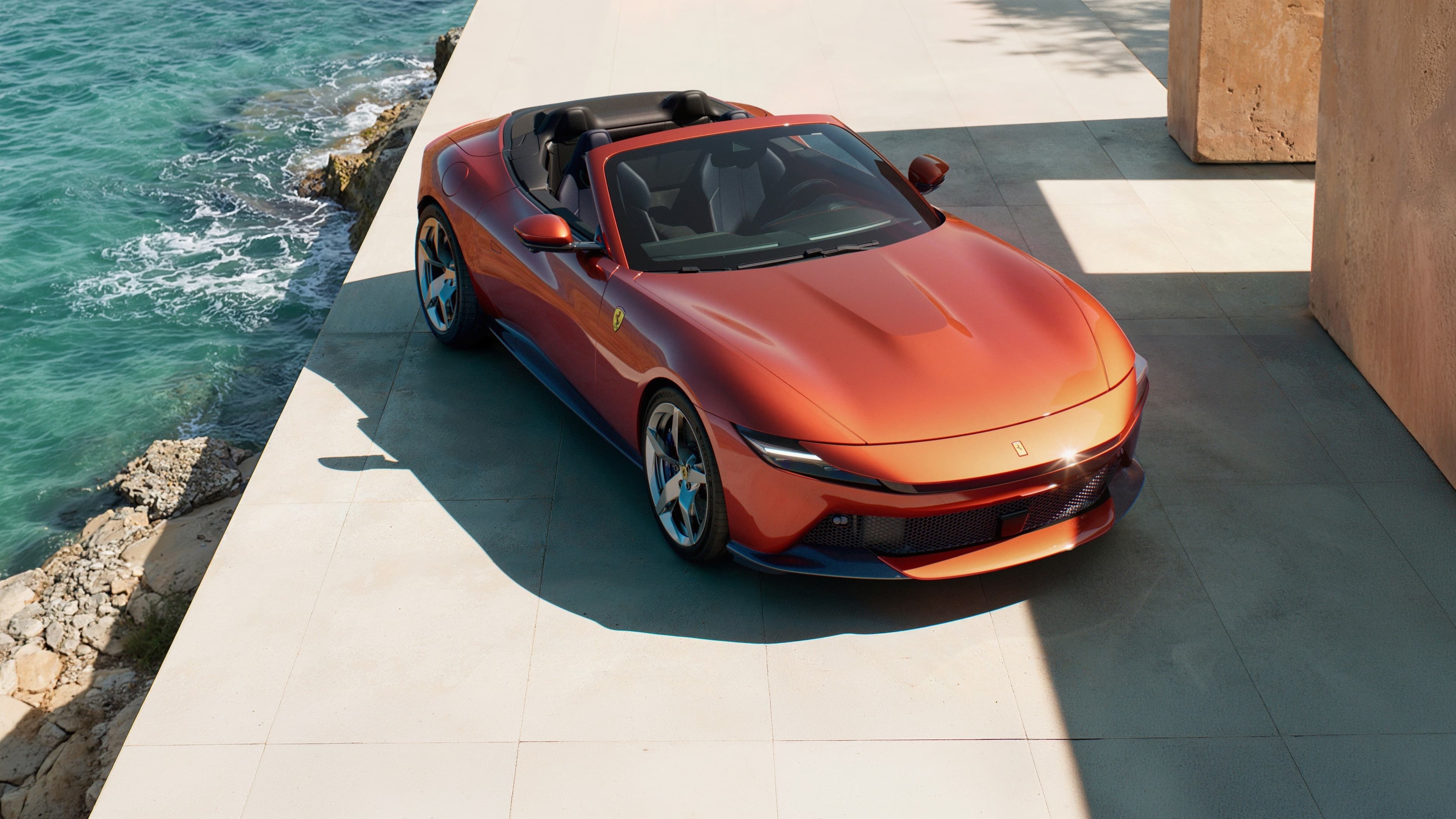 フェラーリ アマルフィ スパイダー——640PS V8搭載の新型オープンGT