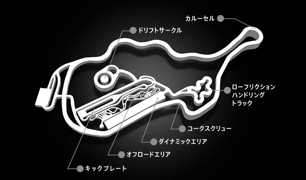 PEC東京 ドライビングモジュール(走行シーン)