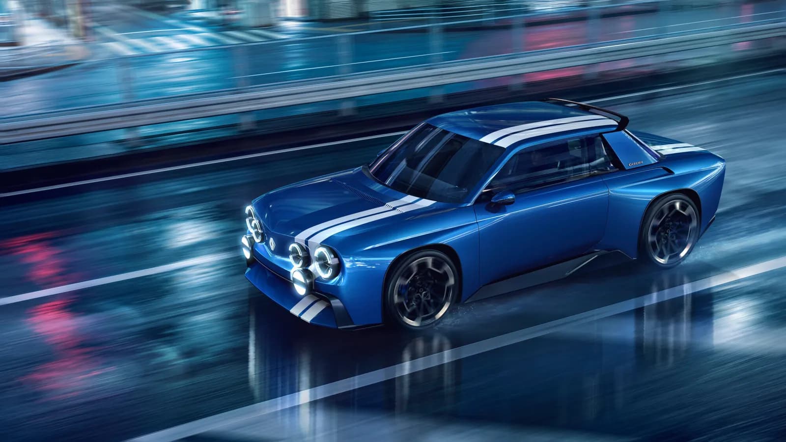 ルノー8 ゴルディーニ コンセプト 1964年の名車を電動で再解釈