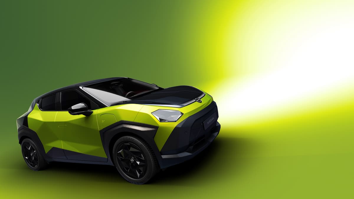 新型ジュークEV 日産が欧州向けに初公開 ハイパーパンクを量産化